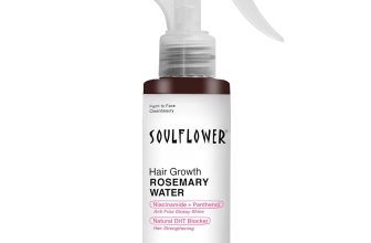 Soulflower Rosemary Water Spray for Hair Growth